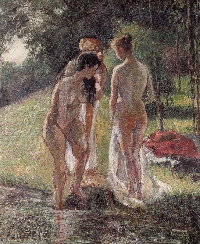 Camille Pissarro Bath Sweden oil painting art